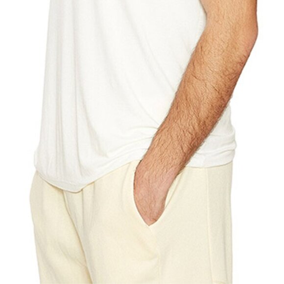 Naked Wardrobe Mens No Sweat Jogger Sweatpants Cream White S - Picture 5 of 12